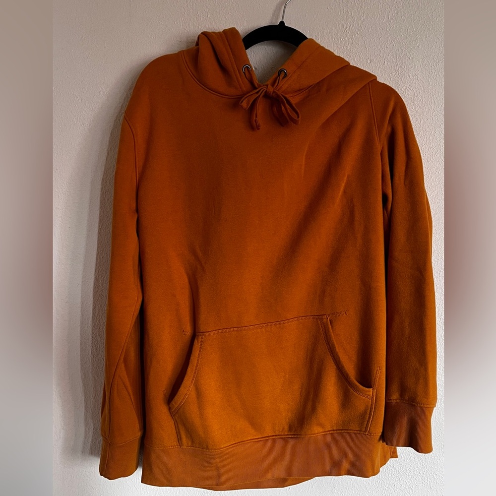 Goodfellow Pullover Hoodie, Golden Yellow